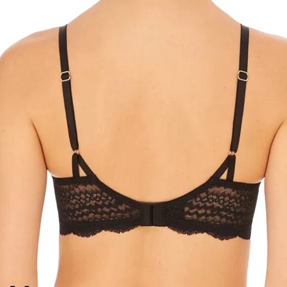 Natori 731319 Breakout Full Fit Contour Underwire Black Bra – 36DDD - Picture 3 of 8